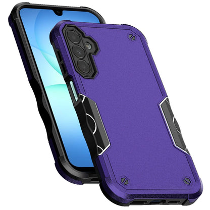 For Samsung Galaxy A17 5G Slim Tough Shockproof Hybrid Heavy Duty 2in1 Dual Layer TPU Bumper Rugged Rubber Defend Armor Case Cover