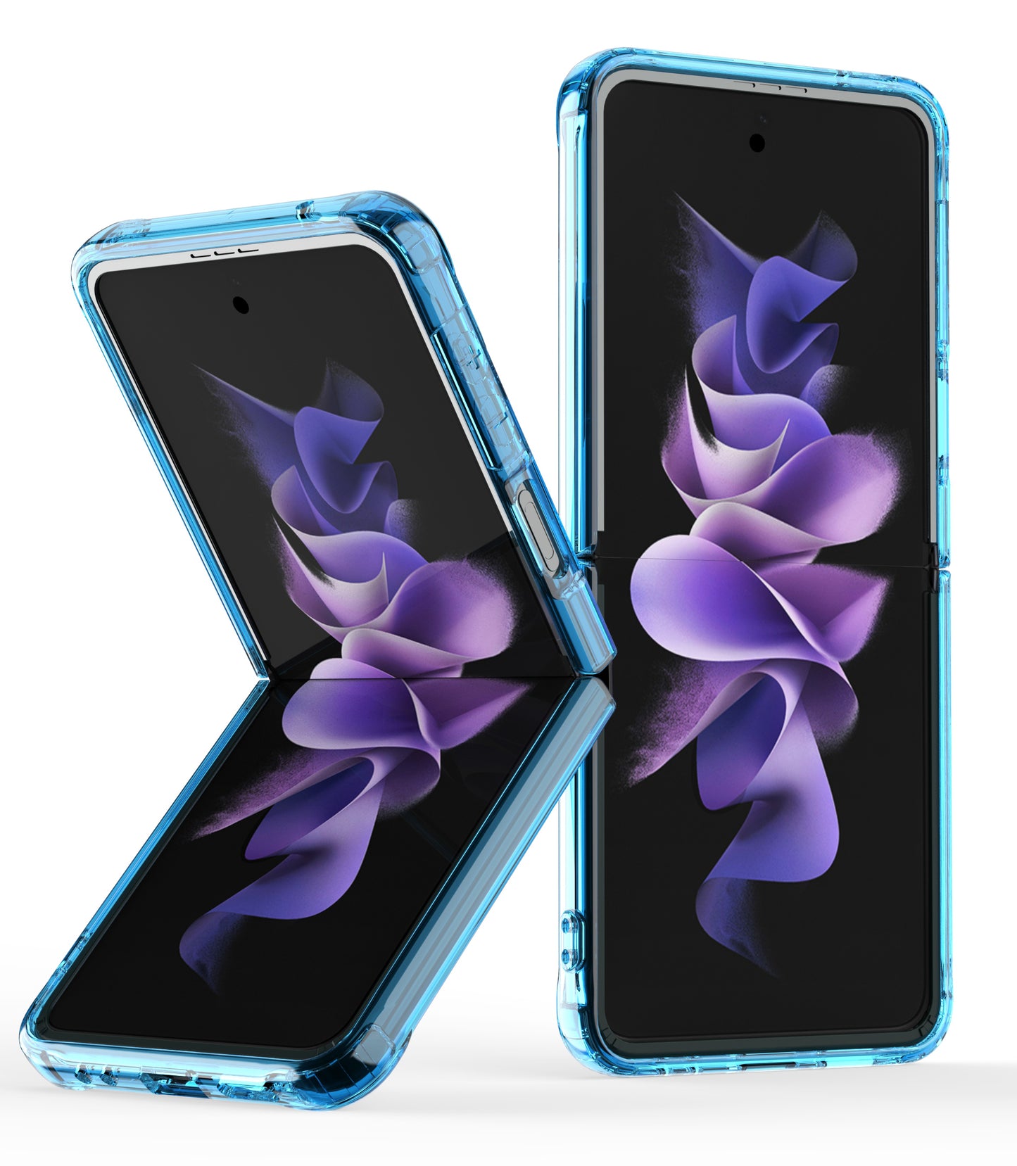 For Samsung Galaxy Z Flip 7 FE Transparent Hybrid Shockproof Hard PC Slim Durable TPU Bumper Protection Case Cover Clear
