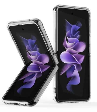 For Samsung Galaxy Z Flip 7 FE Transparent Hybrid Shockproof Hard PC Slim Durable TPU Bumper Protection Case Cover Clear