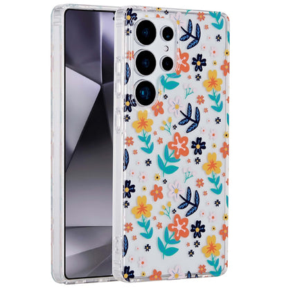 For Samsung Galaxy S25 Ultra Fashion Layer Design Slim IMD TPU Protective, Shockproof Hybrid Stylish Durable Hard PC Case Cover