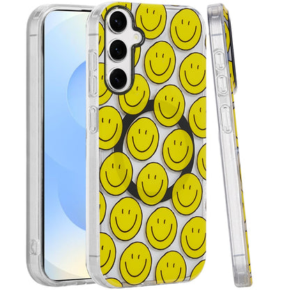 For Samsung Galaxy S25+ /S25 Plus /S24+ Plus Durable Fashion IMD Printed Design TPU Slim Shockproof Protective Case with Stylish Pattern Case Cover