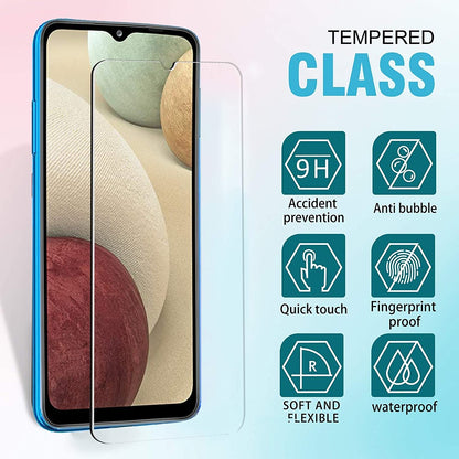 For Samsung Galaxy A17 5G Screen Protector Tempered Glass Premium HD Clear, Case Friendly, 9H Hardness, 3D Touch Accuracy, Anti-Bubble Film Glass Protector Clear