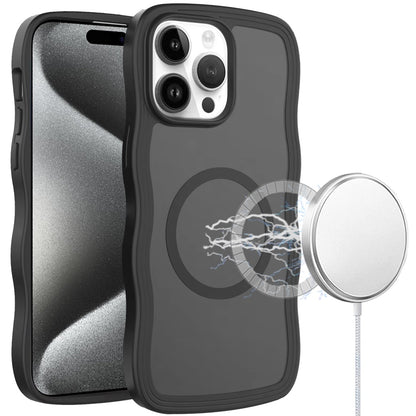 For Apple iPhone 16e Grip Hand Magnetic Hybrid Case Shockproof Protection Matte Skin Rubber TPU + PC Case Cover