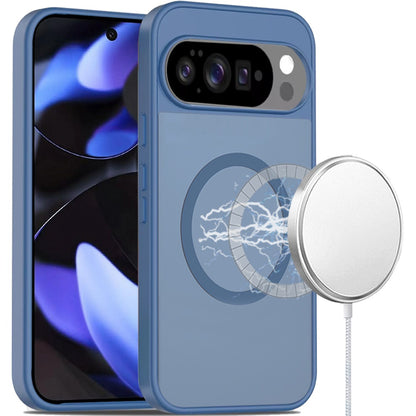 For Google Pixel 10 /Pixel 10 Pro MagSafe Compatible Case Hybrid Soft TPU Bumper Hard Translucent Matte Back Slim Shockproof Case Cover