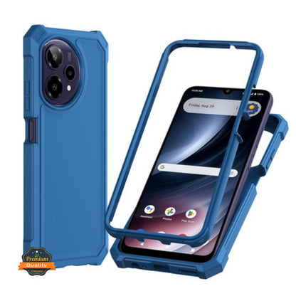 For Cricket Icon Plus 2026 Full-Body Dual Layer Hybrid Case Slim, Drop-Proof TPU Hard PC, Durable Corner Front Bumper Protector Case Cover