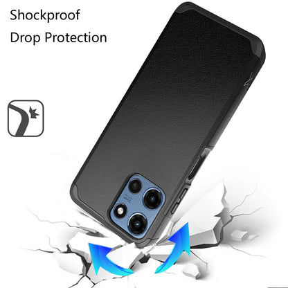 Tough Hybrid Dual Layer Hard PC TPU Rubber Bumper, Shock Absorption, Screen Protector Included