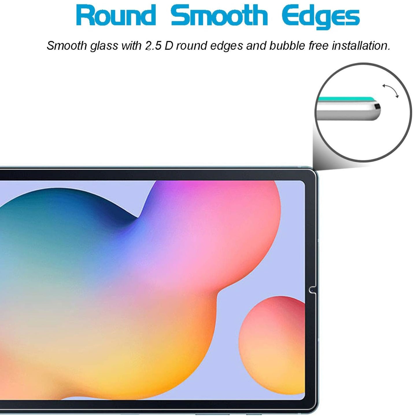 For Apple iPad Air 13" (2024) Tempered Glass Screen Protector 9H Hardness, Touchpad Compatible, Case Friendly, Bubble Free, AB Glue, Ultra HD Protector Clear
