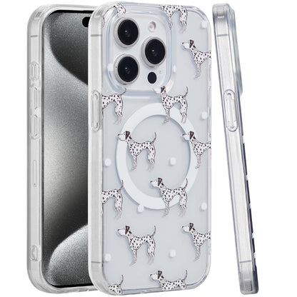 For Apple iPhone 16 Pro (6.3") Durable Fashion IMD Printed Design TPU Slim Shockproof Protective Case with Stylish Pattern Case Cover
