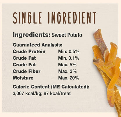Cadet Gourmet Sweet Potato Steak Fries for Dogs [Dog Supplies] 1 lb