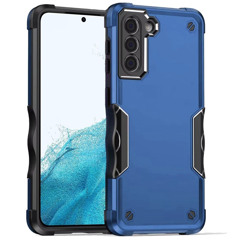 For Samsung Galaxy S22 Ultra Slim Tough Shockproof Hybrid Heavy Duty Dual Layer TPU Bumper Rugged Rubber Armor Case Cover