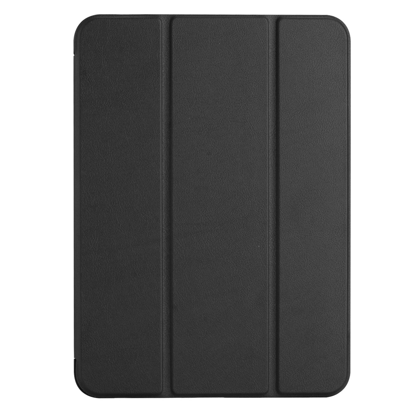 For Apple iPad Mini 7th /6th Trifold Case with Magnetic Closure, PU Leather Folding Stand, Slim Lightweight TPU Folio Protective Shell Case Cover Black