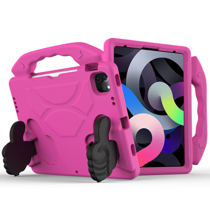 For Kid-Friendly Hybrid Tablet Shockproof Stand Case Antislip Rubber Silicone TPU - Thumbs Up Kickstand Pink Tablet Case Cover