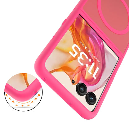 For Motorola Razr Ultra 2025 Magnetic Case Hybrid Soft TPU Rubber Bumper Hard Translucent Matte Back Slim Shockproof Case Cover