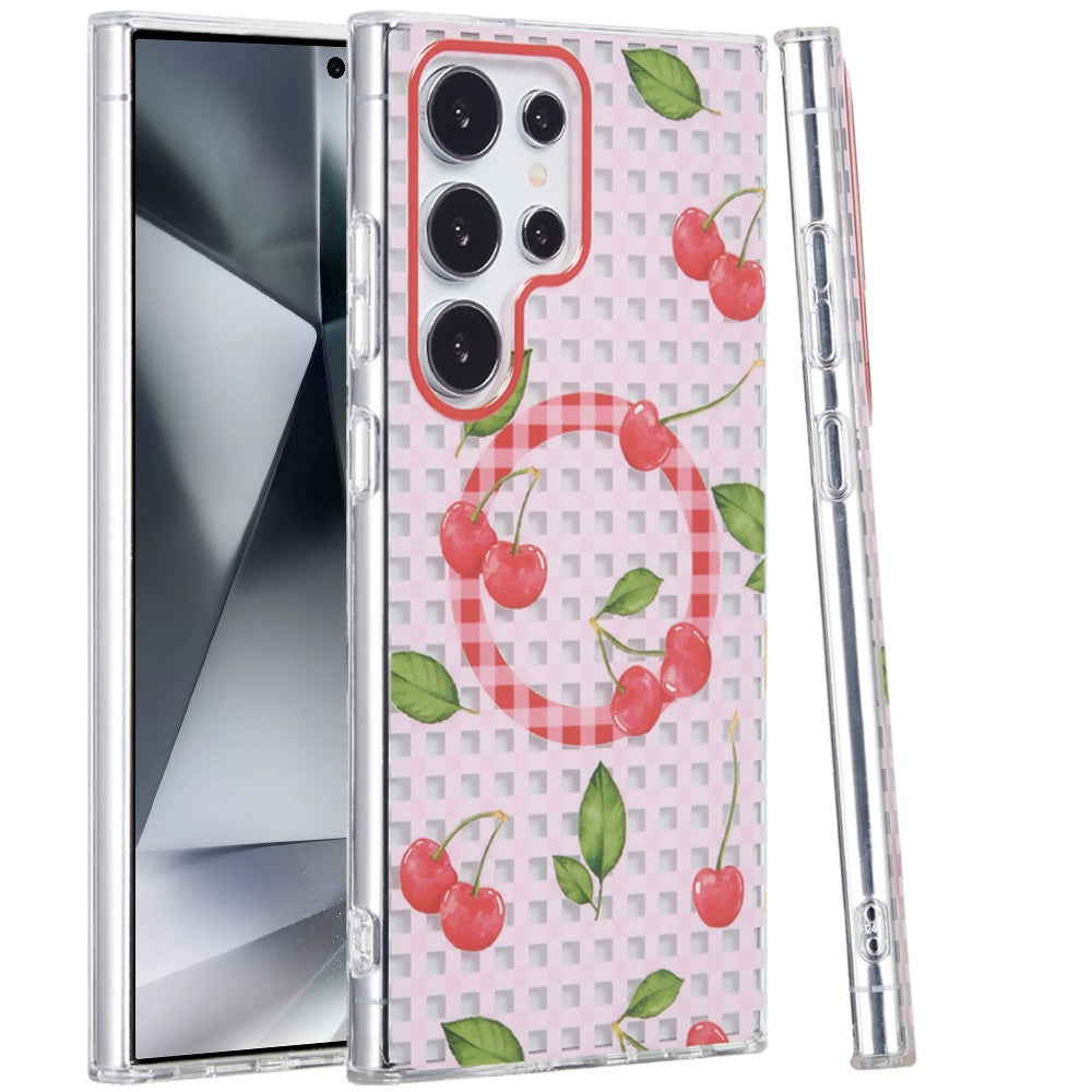 For Samsung Galaxy S25 Ultra Durable Fashion IMD Printed Design TPU Slim Shockproof Protective Case with Stylish Pattern Case Cover