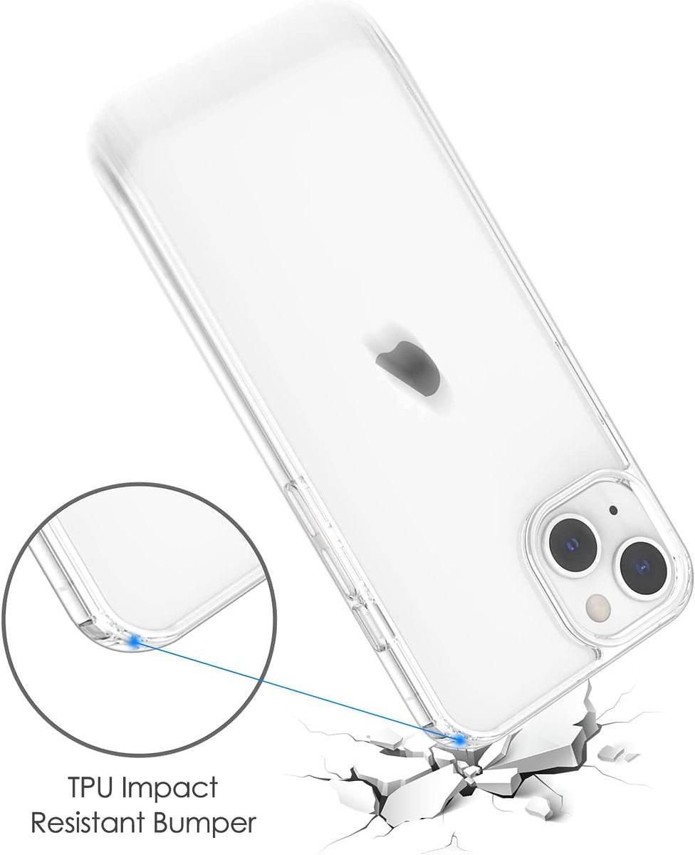 For Samsung Galaxy Z Flip 7 Crystal HD Clear Back Hybrid Case TPU Bumper Frame Slim Shockproof Hard Defender Case Cover Clear