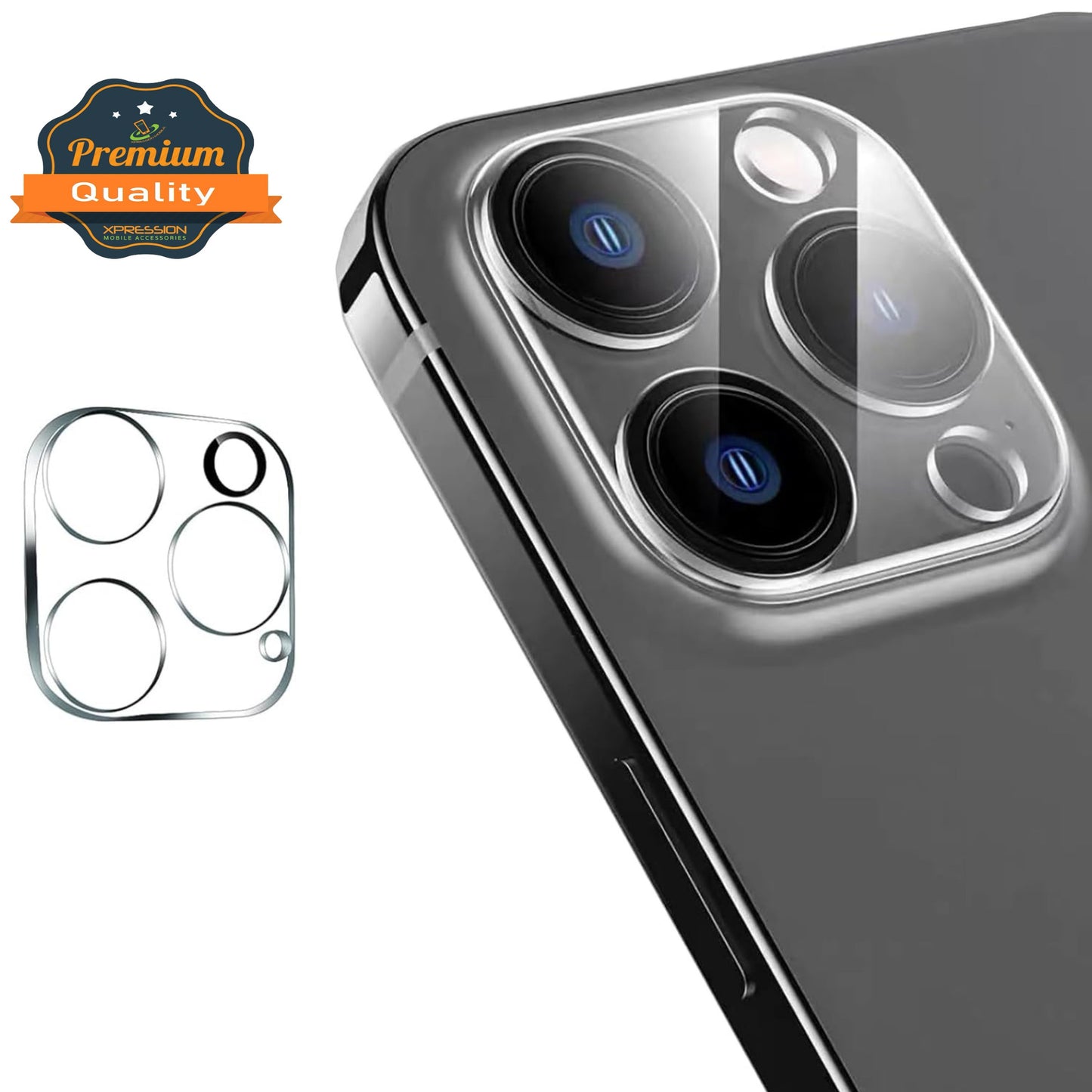 For Apple iPhone 11 Camera Lens Protector HD Clear Back Camera Protector Tempered Glass, Case Friendly, Ultra-Thin, Easy Installation Case Cover Clear
