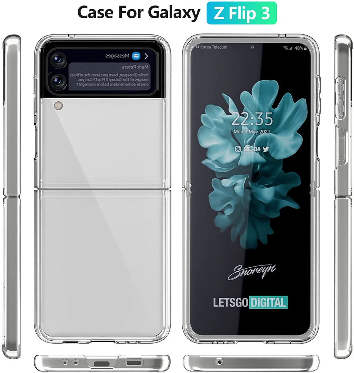For Motorola Razr+ 2025, Motorola Razr+ Plus (2025) Acrylic Hybrid Clear Hard Back Cover Slim Thin Fit TPU Hard PC with Frame Bumper Protection Case Cover Transparent