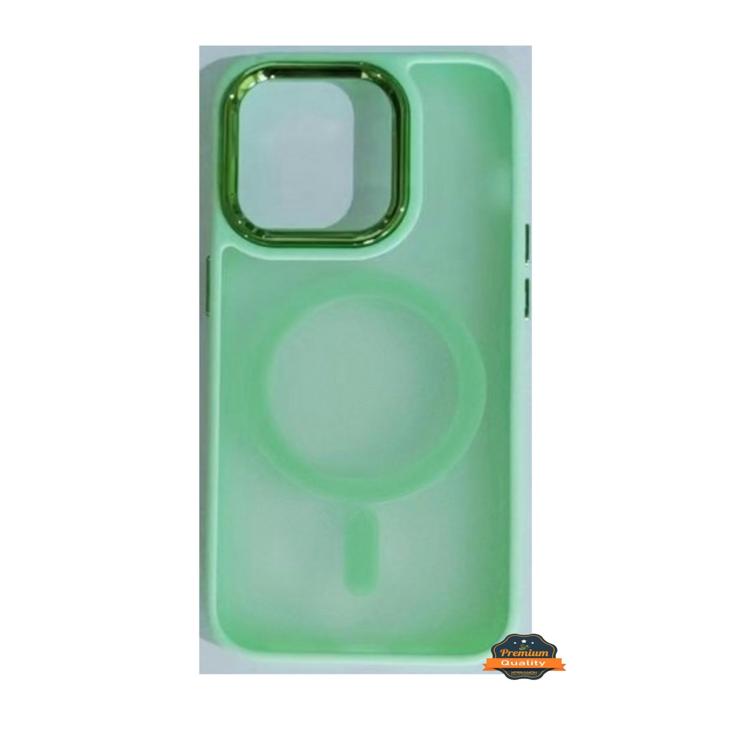For Apple iPhone 17 Pro Max Hybrid Strong Magnetic Circle Slim Fit Translucent Matte Back TPU Shockproof Design Case Cover