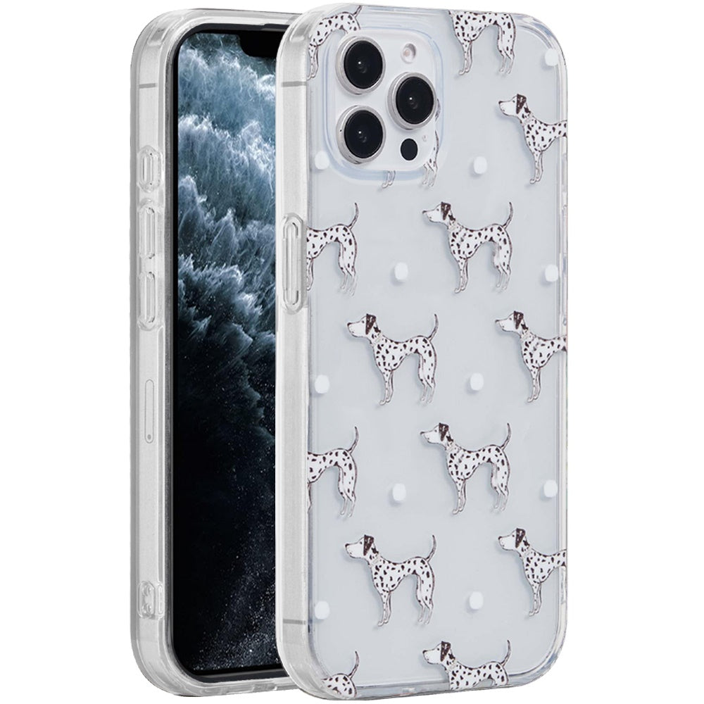 For Apple iPhone 11 Pro Max Fashion Layer Design Slim IMD TPU Protective, Shockproof Hybrid Stylish Durable Hard PC Case Cover