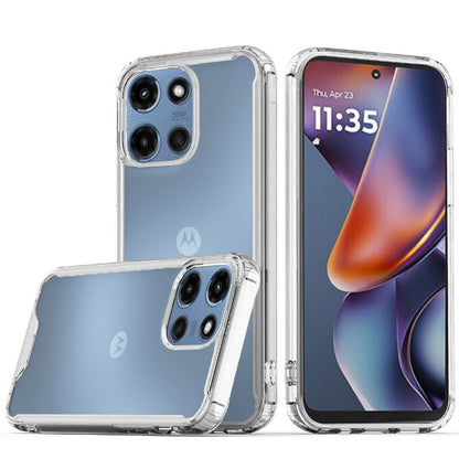 For Motorola Moto G 5G 2025 Clear Slim TPU Cover with Shockproof Protection, Scratch-Resistant Design, Flexible and Lightweight Case Cover Clear