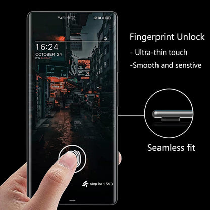 For Motorola Edge 2025 Screen Protector Tempered Glass Full Edge Clear 3D Curved Full Coverage, Scratch-Resistant, 9H Hardness Protector Clear Black
