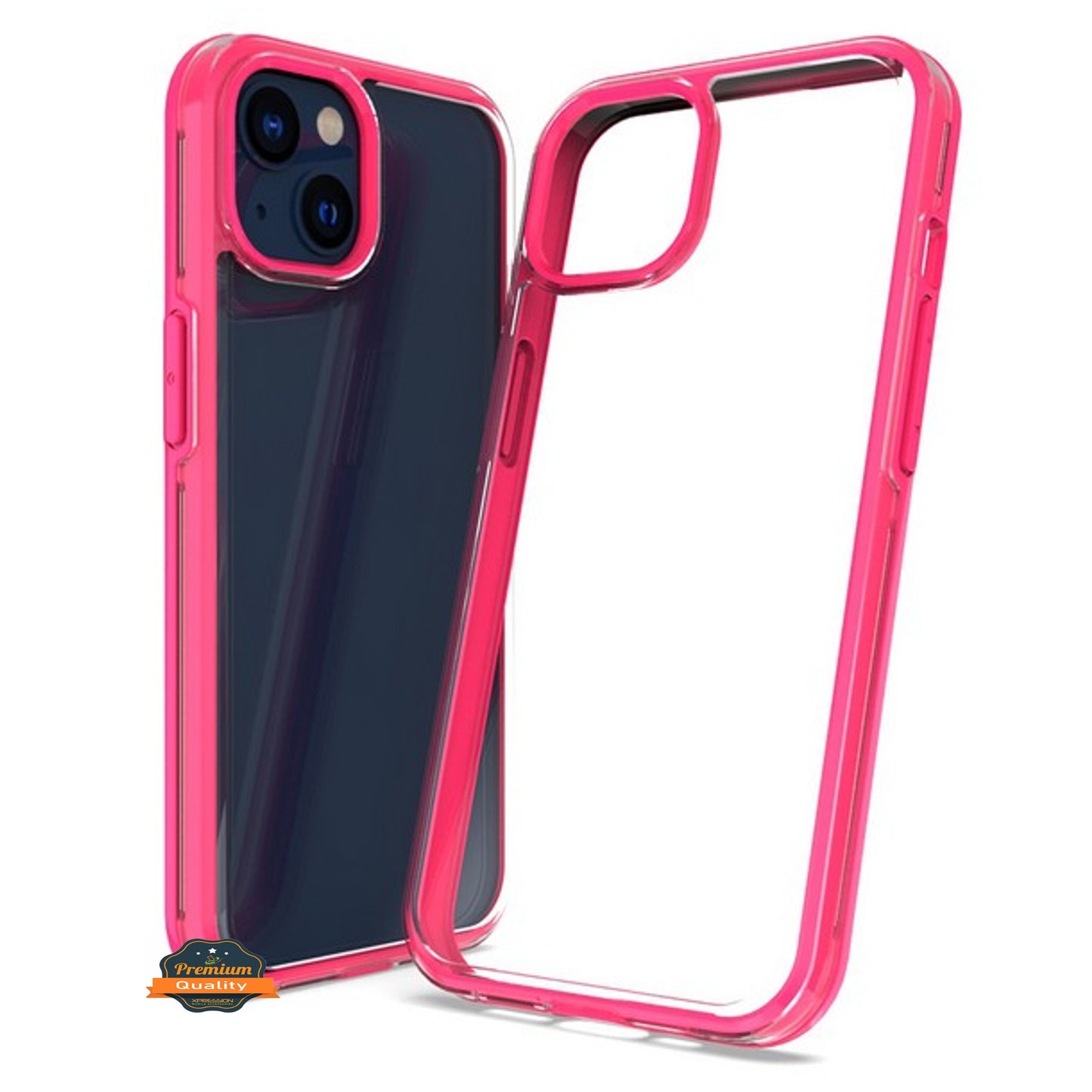 For Motorola Moto G 5G 2023 Transparent Back Hybrid Shockproof Protection Color TPU Frame Hard PC Gummy Slim Fit  Phone Case Cover