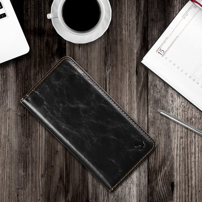 For Apple iPhone 14 /Plus Pro Max Leather Wallet Pouch Magnetic Detachable Card Slot Removable Flip Stand  Phone Case Cover