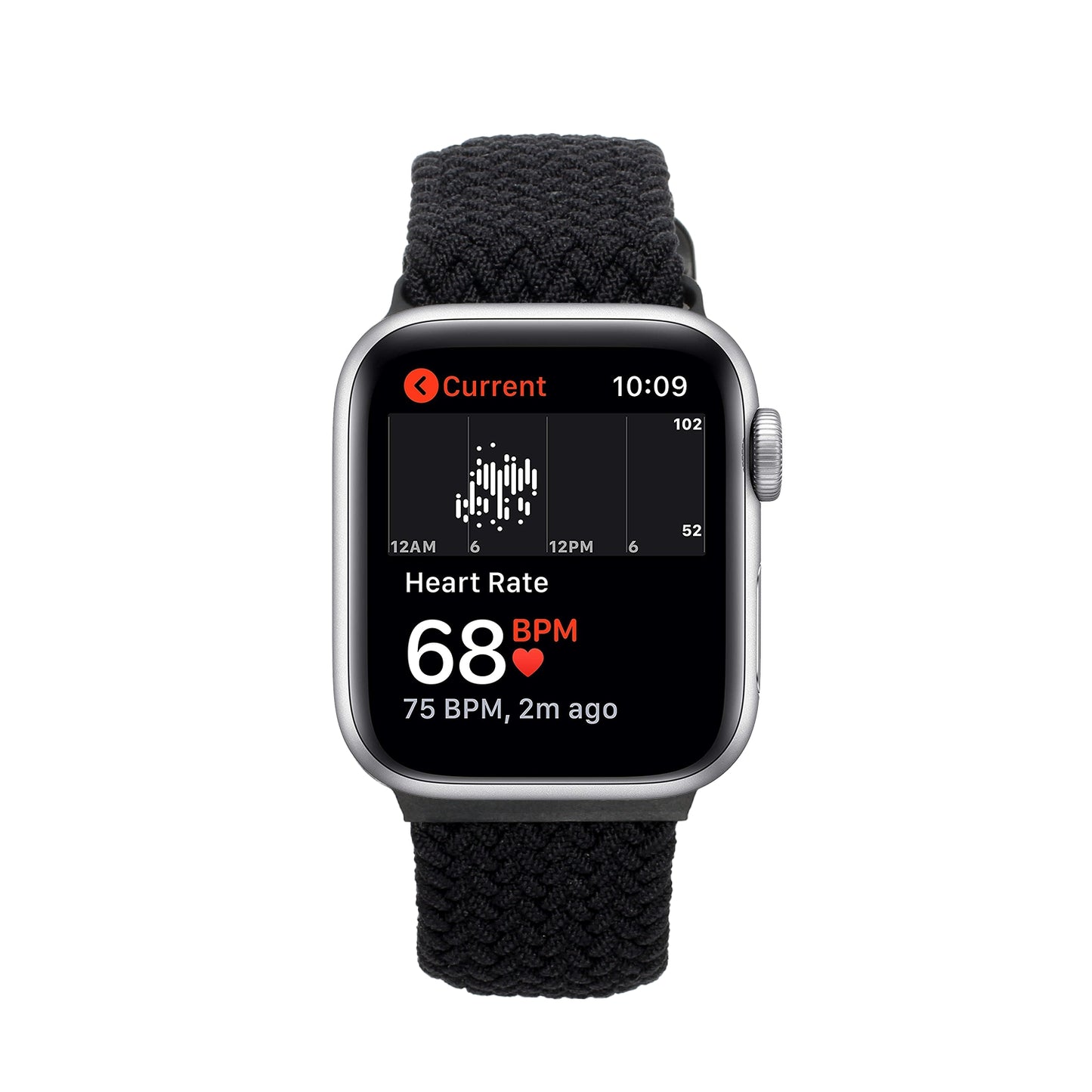 For Apple Watch Size 42/44/45mm Stretchy Nylon Solo Loop Bands Adjustable Braided Sport Elastics Women Men Strap for iWatch Series 7 6 5 4 3 2 1 SE  Phone Case Cover
