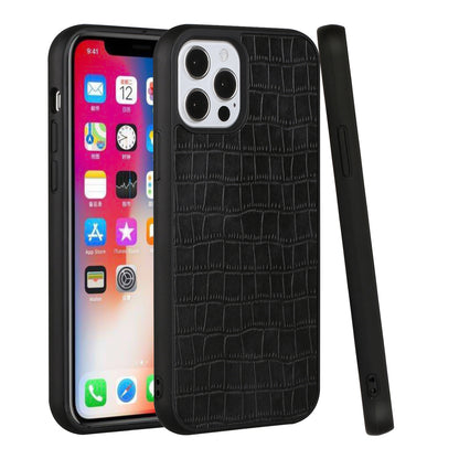 For Samsung Galaxy A33 5G Ultra Slim Thin PU Leather Crocodile Flip Snap On Hybrid Shockproof TPU PC Hard Shell Durable  Phone Case Cover