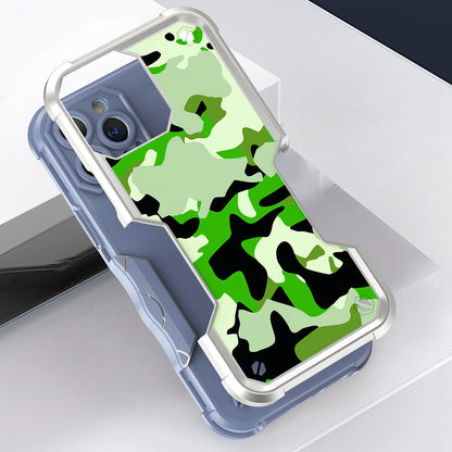 For Apple iPhone 14 Plus (6.7") Fashion Design Shockproof Hybrid Stylish Pattern Heavy Duty TPU Rubber Armor  Phone Case Cover
