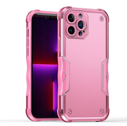 For Apple iPhone 14 (6.1") Slim Tough Shockproof Hybrid Heavy Duty Dual Layer TPU Bumper Rugged Rubber Defend Armor  Phone Case Cover