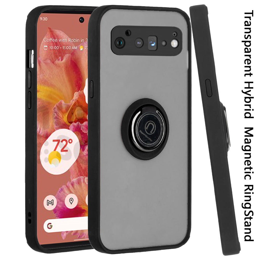 For Motorola Moto G Stylus 5G 2022 Hybrid Protective PC & TPU Shockproof with 360° Ring Magnetic Stand & Covered Camera  Phone Case Cover