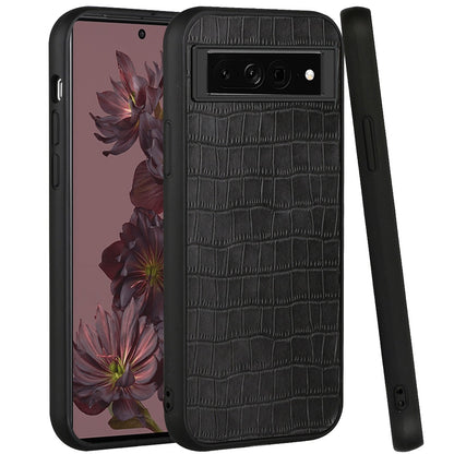 For Apple iPhone XR Ultra Slim Thin PU Leather Crocodile Design Flip Snap On Hybrid Shockproof TPU PC Hard Shell Durable  Phone Case Cover