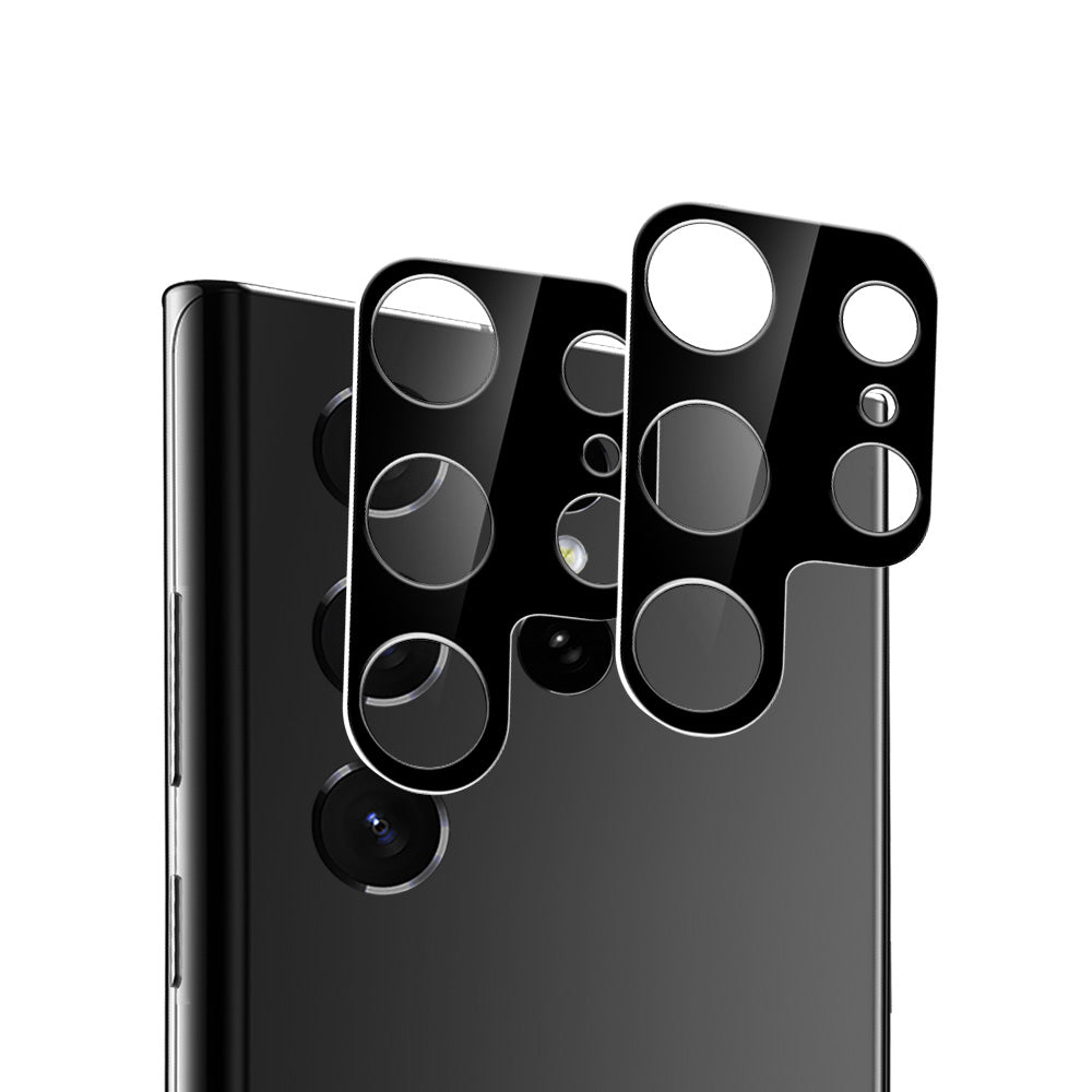 For Samsung Galaxy S22 /Plus Ultra Camera Lens Protector Tempered Glass Rear Back Camera Protective Lens Shield Anti-Glare, Case Friendly  Screen Protector