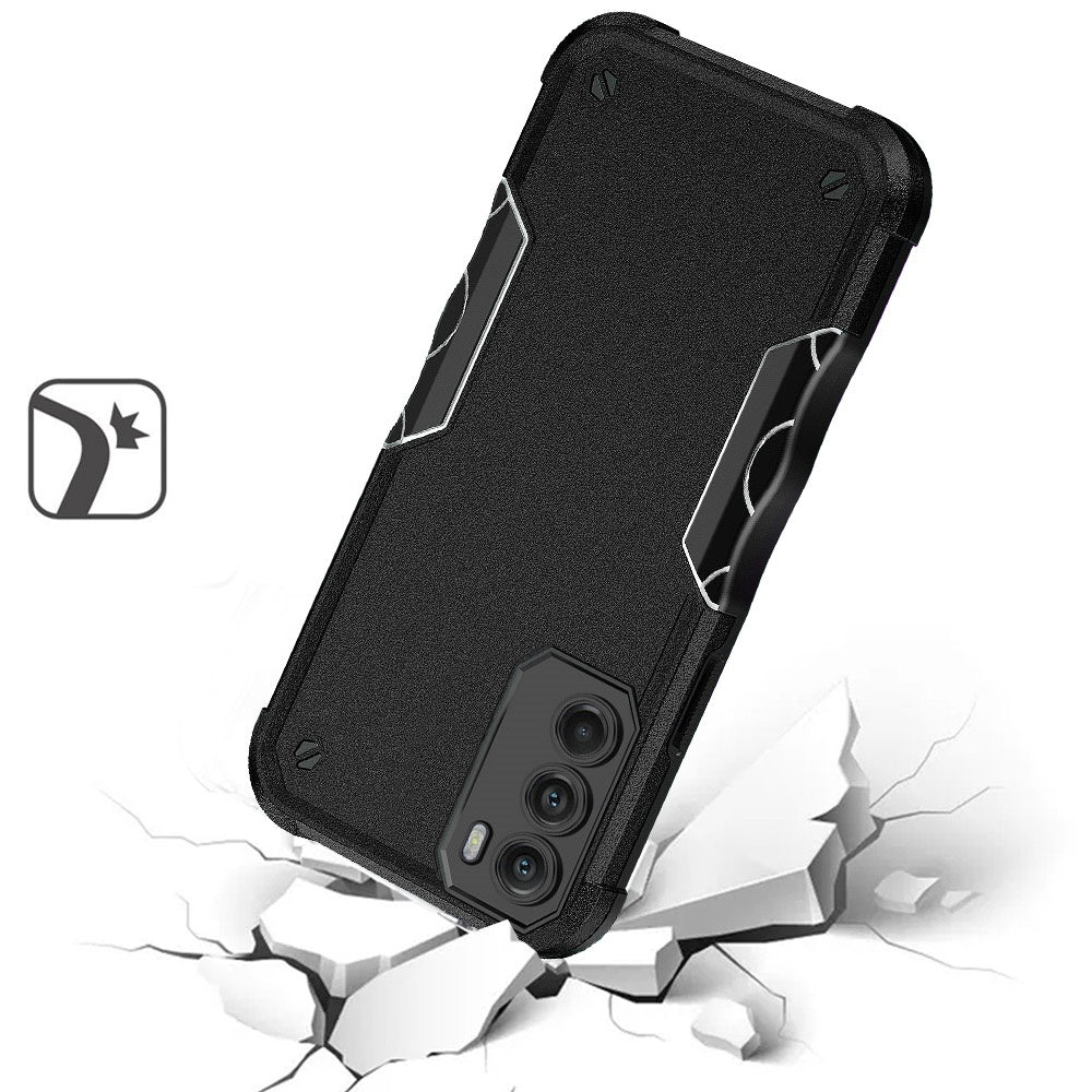 For Apple iPhone 14 (6.1") Slim Tough Shockproof Hybrid Heavy Duty Dual Layer TPU Bumper Rugged Rubber Defend Armor  Phone Case Cover