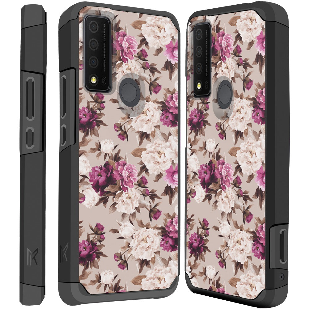 For TCL 30 XE 5G Graphic Design Pattern Slim Hard PC Soft TPU Silicone Protection Hybrid Shockproof Armor Rugged Bumper  Phone Case Cover