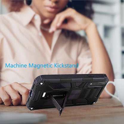 For iPhone 14 Pro (6.1") Heavy Duty Stand Hybrid Shockproof Rugged with Built-in Kickstand Fit Magnetic Car Mount  Phone Case Cover