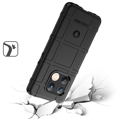 For OnePlus 10 Pro 5G Rugged Shield Hybrid TPU Thick Solid Rough Armor Tactical Matte Grip Silicone Texture Anti-Drop  Phone Case Cover