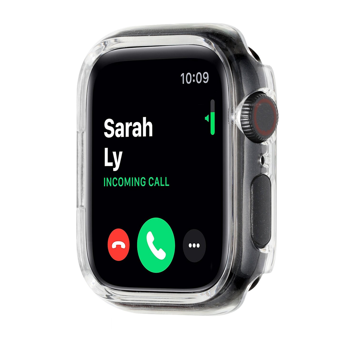 For Apple Watch Series 7/6/SE/5/4/3/2/1 Shockproof Hard Solid Color Bumper Case All-Around Edge Frame [NO Screen Protector]