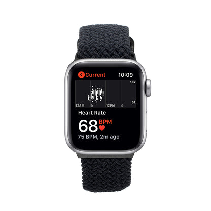 For Apple Watch Size 42/44/45mm Stretchy Nylon Solo Loop Bands Adjustable Braided Sport Elastics Women Men Strap for iWatch Series 7 6 5 4 3 2 1 SE  Phone Case Cover