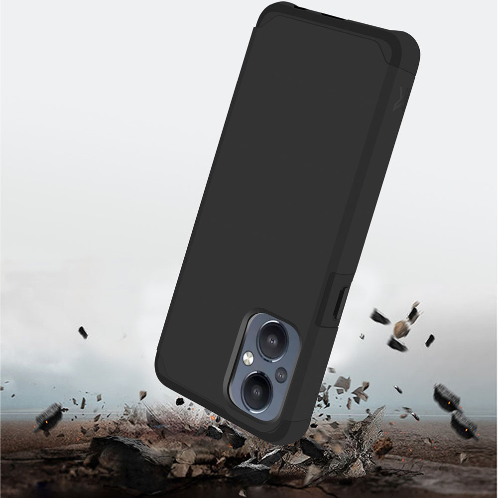 For OnePlus Nord N20 5G Ultra Slim Corner Protection Shock Absorption Hybrid Dual Layer Hard PC + TPU Rubber Armor  Phone Case Cover