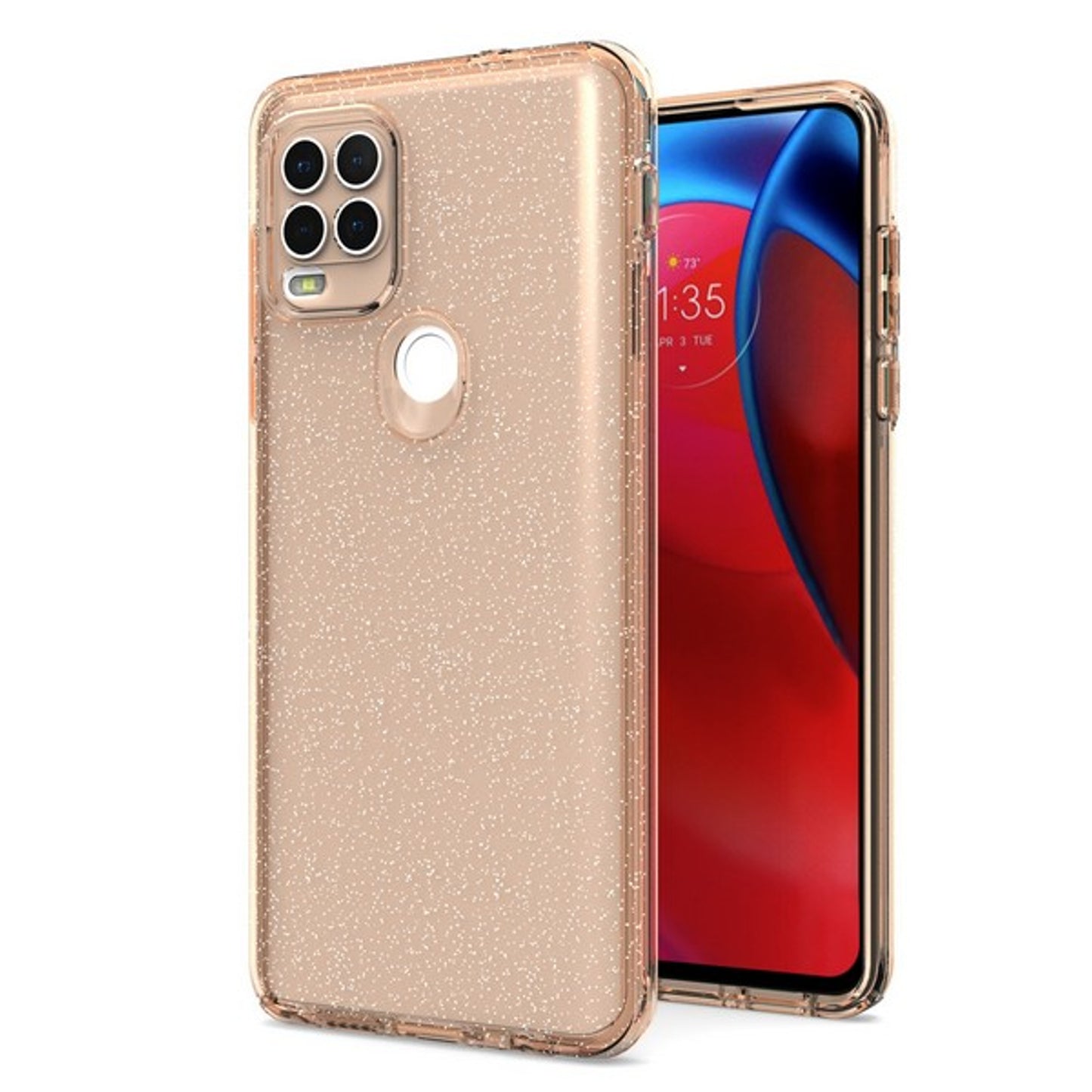 For Motorola Moto G Stylus 5G 2021 Glitter Sparkle Bling Shiny Thin Slim Hybrid Shockproof Rubber Silicone Soft TPU Gel Protective  Phone Case Cover