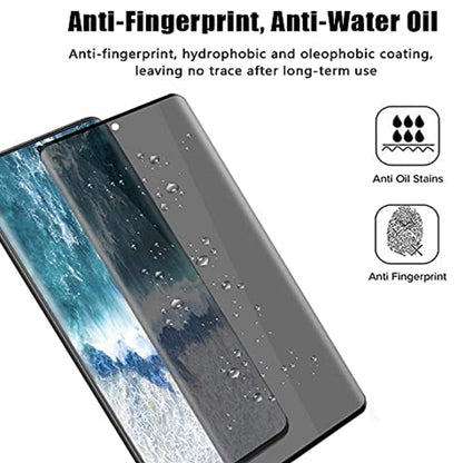 For Apple iPhone SE 3 (2022)/ SE 2 2020/8/7 Privacy Screen Protector Tempered Glass Anti-Spy Anti-Peek 9H Hardness Black Screen Protector