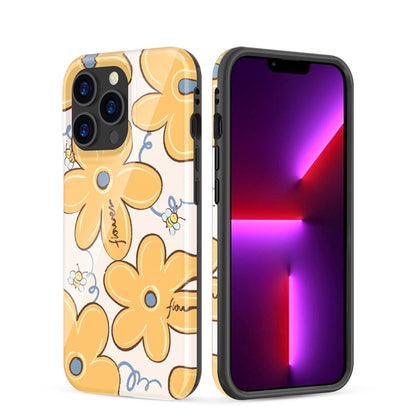 For Apple iPhone 13 Pro Max (6.7") Pattern Stylish Fashion Design Hybrid Rubber TPU Hard PC Shockproof Slim  Phone Case Cover