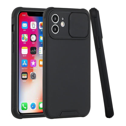 For Apple iPhone 11 (6.1") Heavy Duty Cases with Slide Camera Protection Slim Dual Layer Hard TPU Protective Shockproof Armor  Phone Case Cover
