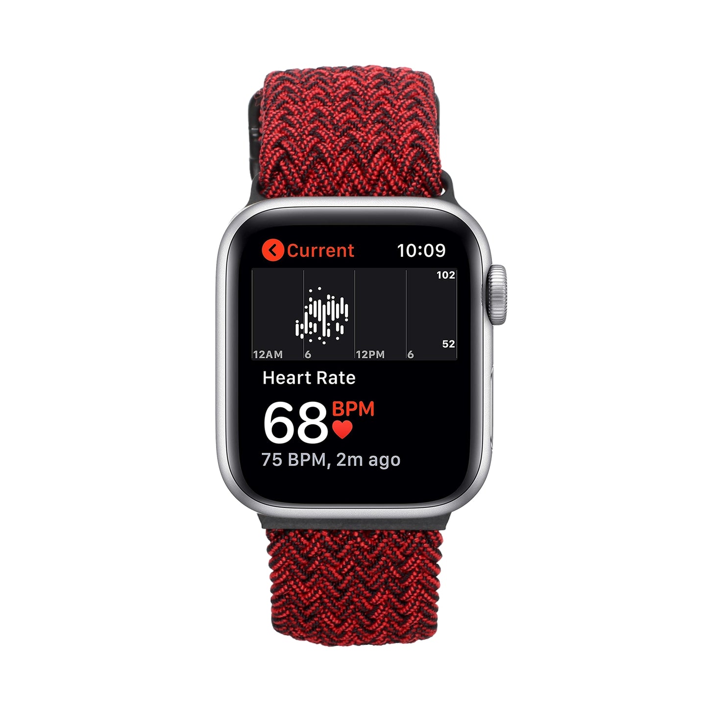 For Apple Watch Size 42/44/45mm Stretchy Nylon Solo Loop Bands Adjustable Braided Sport Elastics Women Men Strap for iWatch Series 7 6 5 4 3 2 1 SE  Phone Case Cover