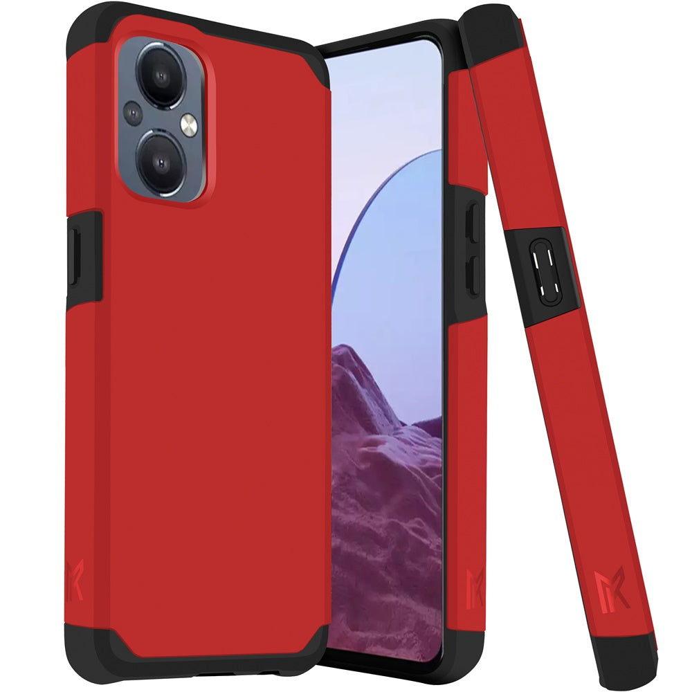 For OnePlus Nord N20 5G Ultra Slim Corner Protection Shock Absorption Hybrid Dual Layer Hard PC + TPU Rubber Armor  Phone Case Cover