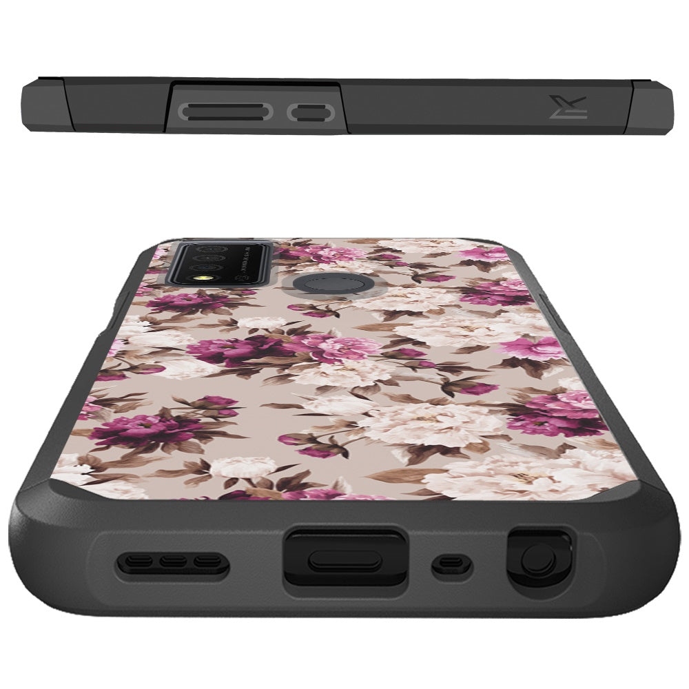 For TCL 30 XE 5G Graphic Design Pattern Slim Hard PC Soft TPU Silicone Protection Hybrid Shockproof Armor Rugged Bumper  Phone Case Cover