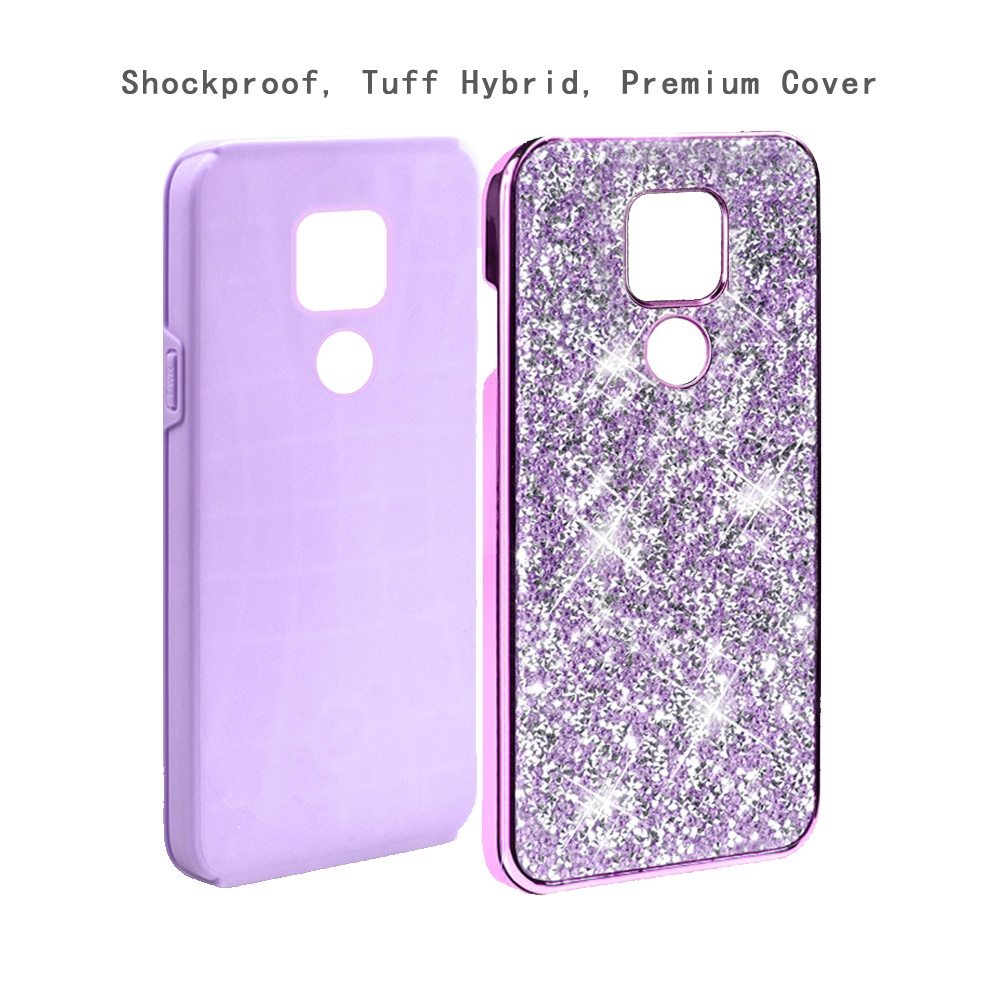 For Apple iPhone 14 /Plus Pro Max Bling Rhinestone Diamond Shiny Glitter Hybrid Bumper Dual Layer Rugged  Phone Case Cover