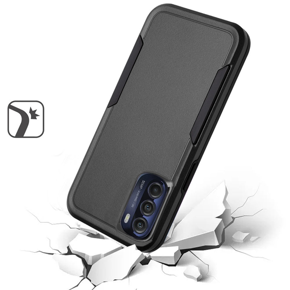 For Motorola Moto G Stylus 5G 2022 Tough Strong Dual Layer Hard PC + TPU Hybrid Rugged Shockproof Drop-Proof Protection  Phone Case Cover